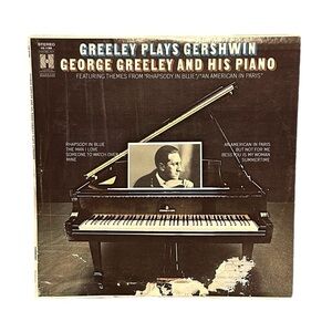 George Greeley Plays Gershwin - Vintage Vinyl LP 1969 Harmony HS 11309